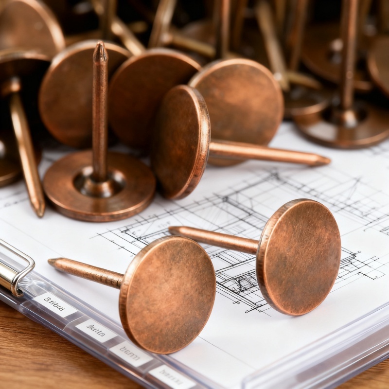 Chrome bronze flat head nails, - Woodworking Projects Art บทวิจารณ์และราคา
