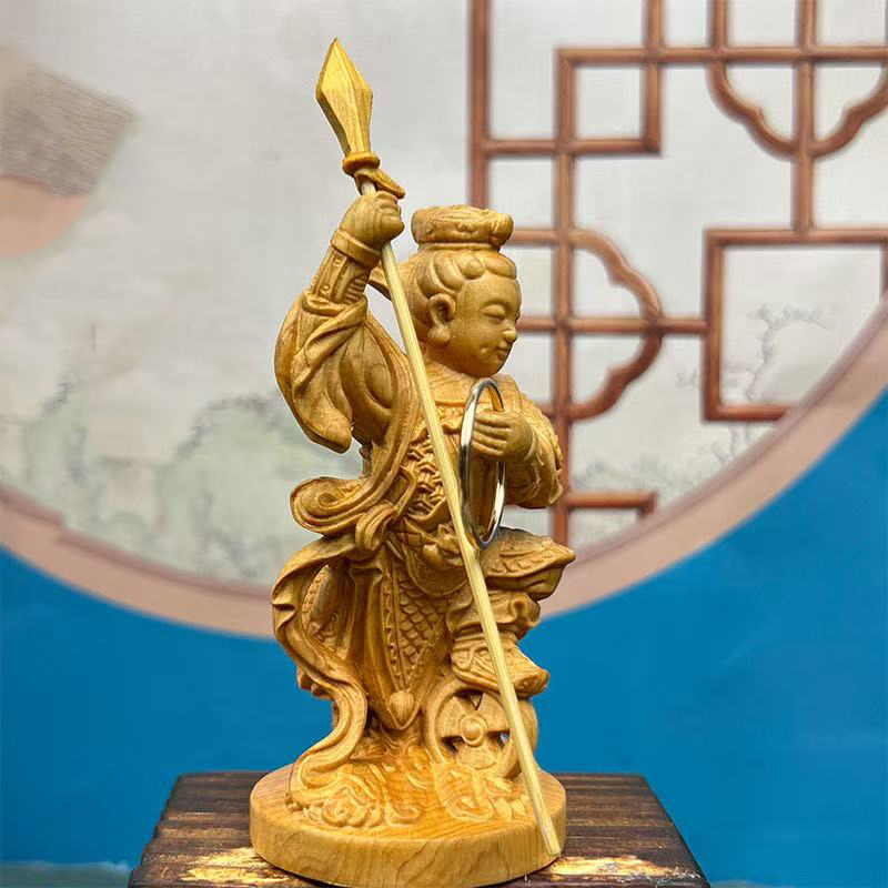 Natural Cypress Nezha Mythical - Woodworking Tv บทวิจารณ์และราคา