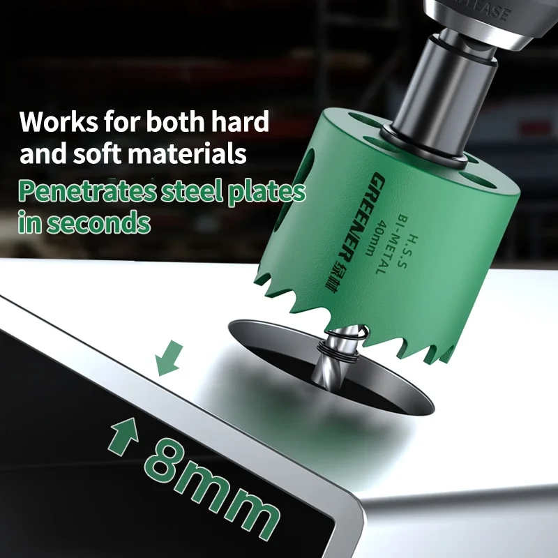 19-127mm Hole Saw Cutting Set  - Woodworking Drill บทวิจารณ์และราคา