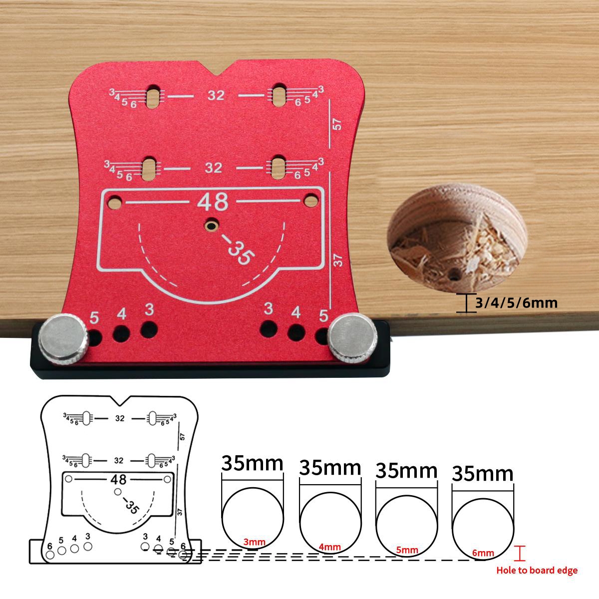 35mm Woodworking Hinge Hole Op - Woodworking Glue Applicator บทวิจารณ์และราคา