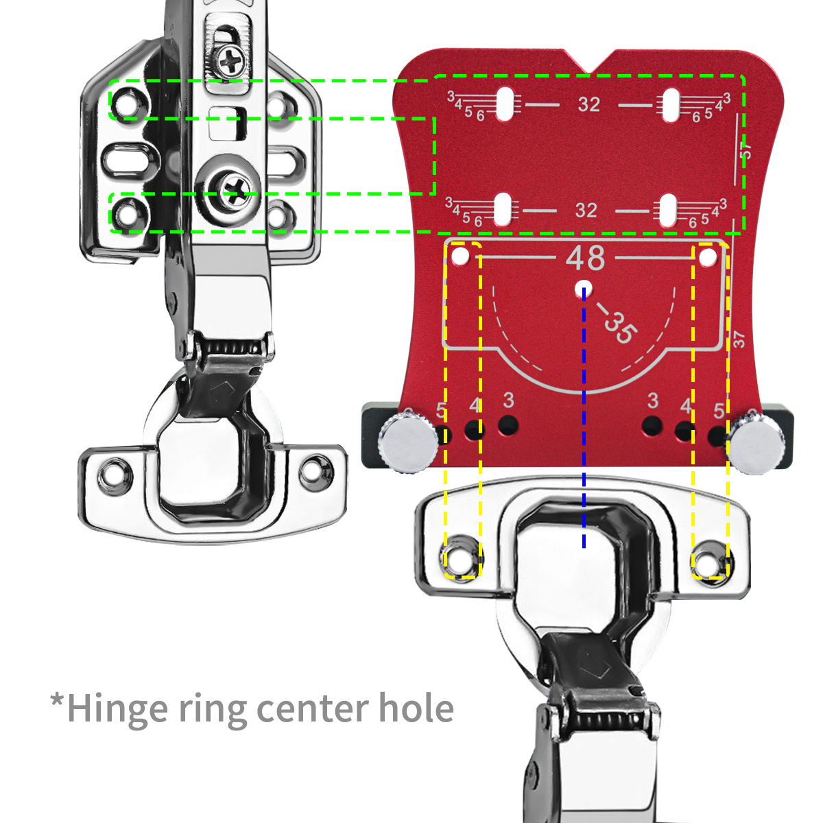 35mm Woodworking Hinge Hole Op - Woodworking Glue Applicator บทวิจารณ์และราคา
