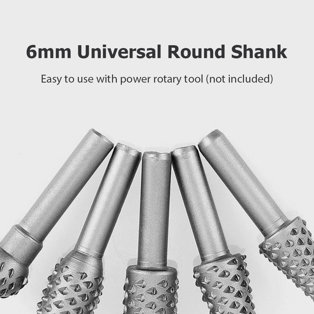 5pcs Woodworking Rotary File S - Woodworking Drill บทวิจารณ์และราคา
