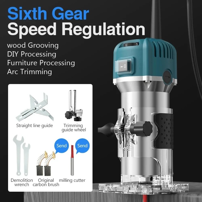 【Best Choice】800W Electric tri - Woodworking Machine บทวิจารณ์และราคา