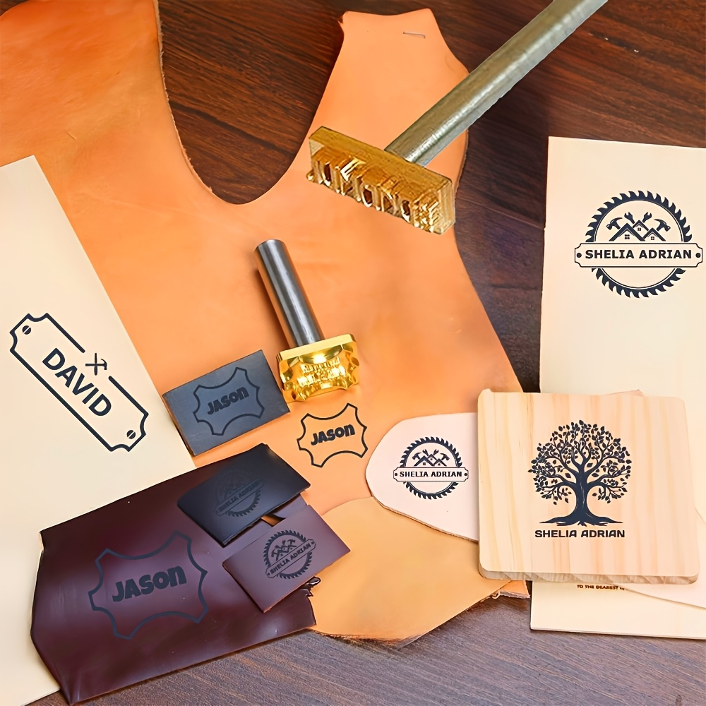 M8 Custom Branding Iron Stamp  - Woodworking Logo Design บทวิจารณ์และราคา
