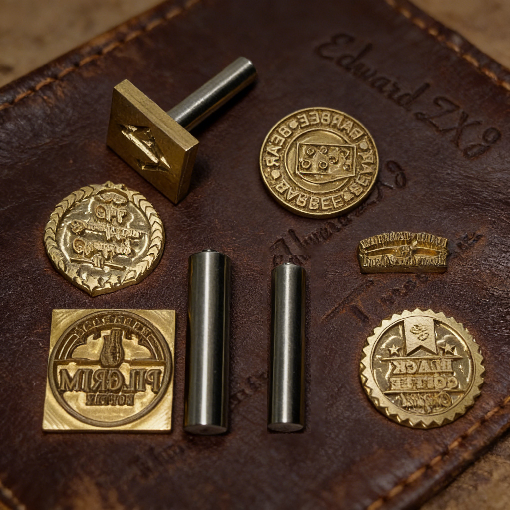 M8 Custom Branding Iron Stamp  - Woodworking Logo Design บทวิจารณ์และราคา