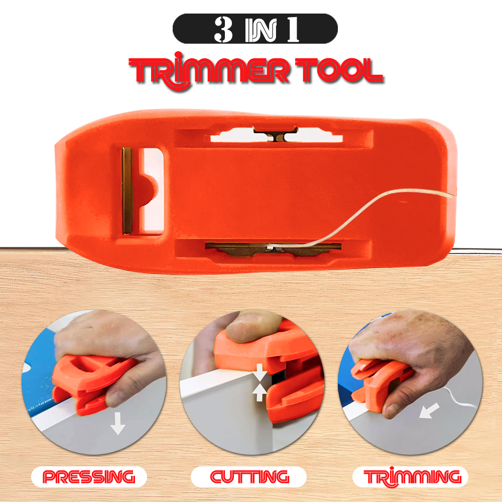 3 In 1 Woodworking Trimmer Too - Woodworking Edge Corner Planer บทวิจารณ์และราคา