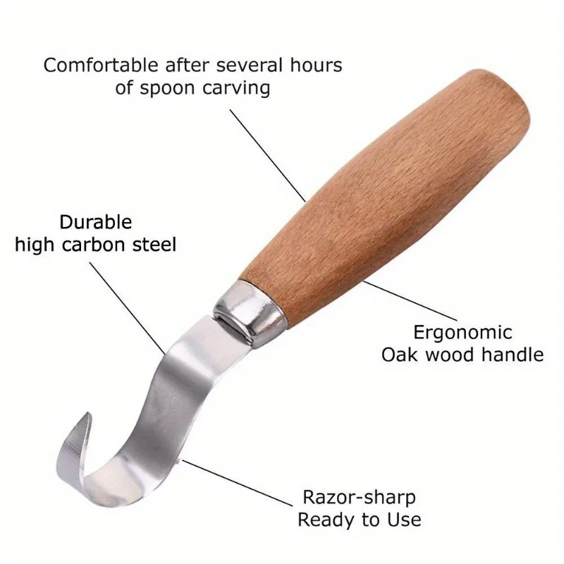 Wood Carving Knife Chisel Hook - Woodworking Knife บทวิจารณ์และราคา