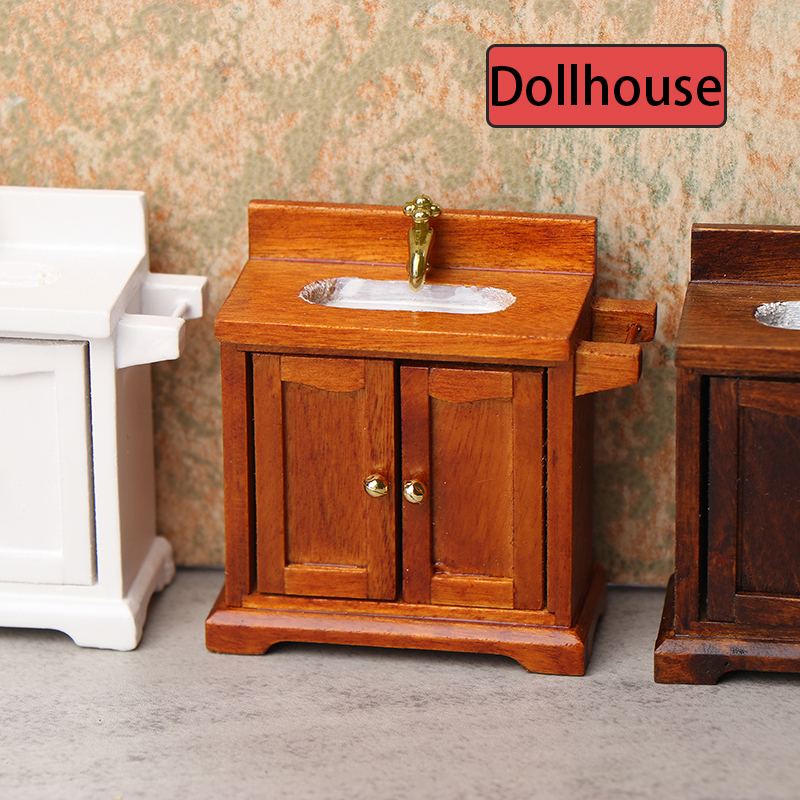 1/12 Dollhouse Simulation Wash - Wood Woodworking บทวิจารณ์และราคา