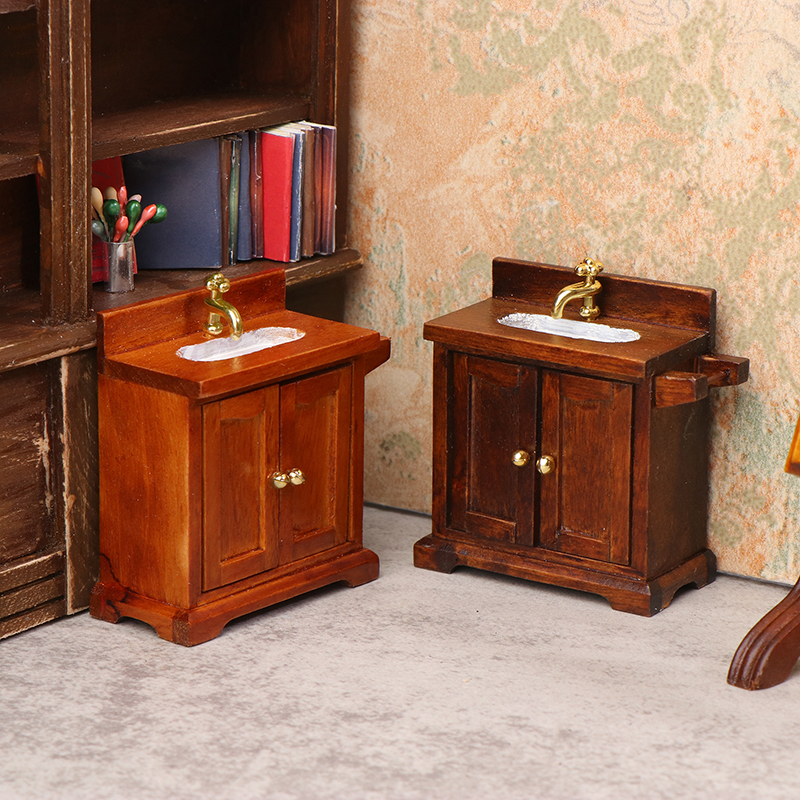 1/12 Dollhouse Simulation Wash - Wood Woodworking บทวิจารณ์และราคา