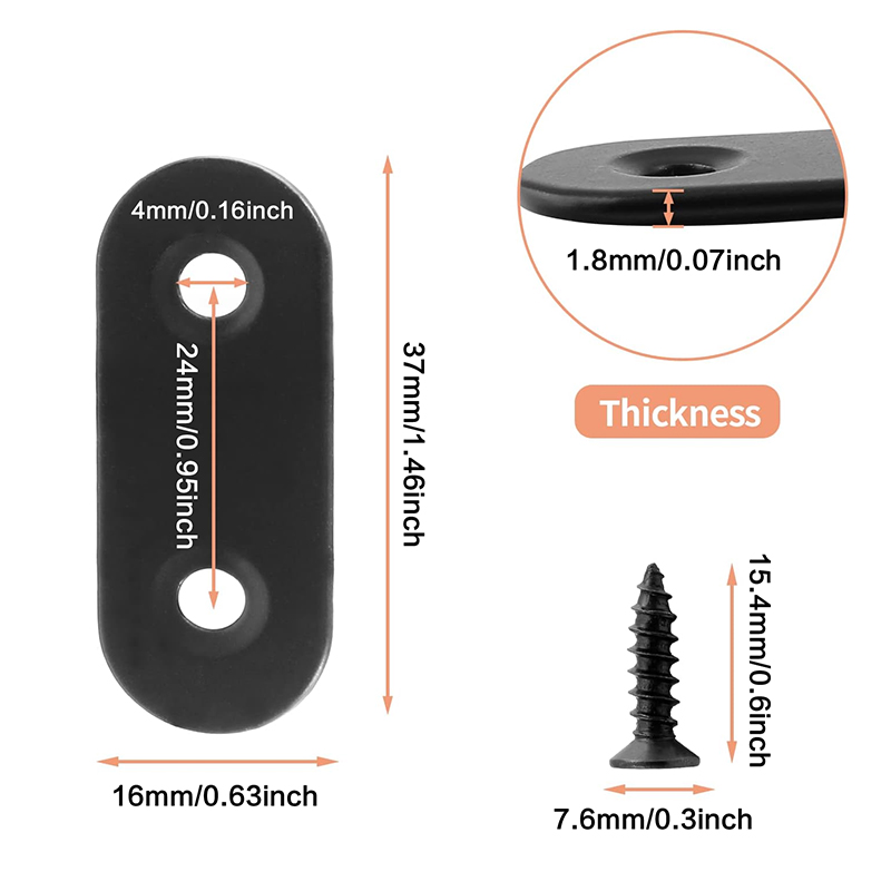 20/40 Pcs Straight Brace, Flat - Woodworking X Brace บทวิจารณ์และราคา