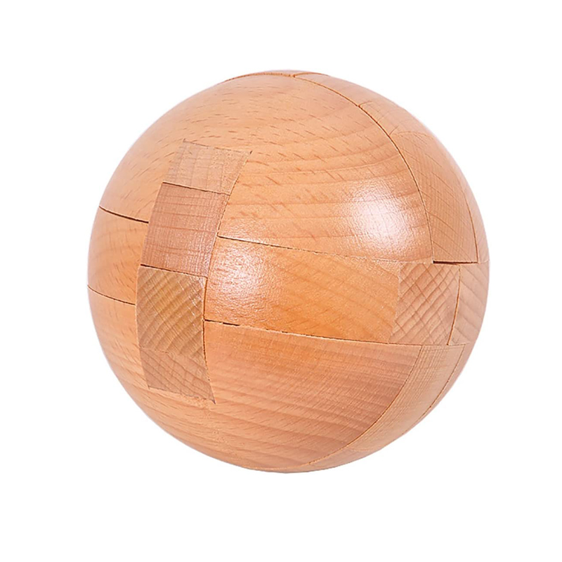 Wooden Puzzle Magic Ball Brain - Woodworking Kids Toys บทวิจารณ์และราคา