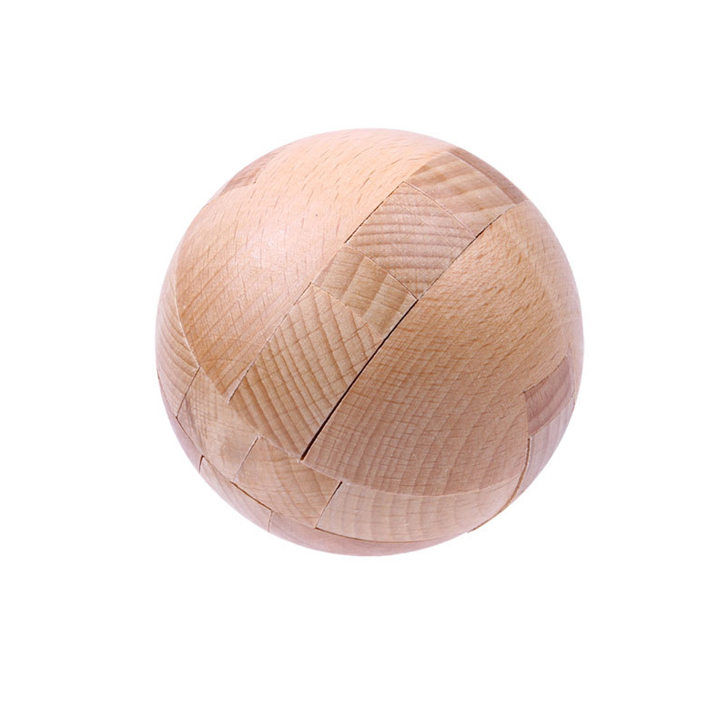 Wooden Puzzle Magic Ball Brain - Woodworking Kids Toys บทวิจารณ์และราคา