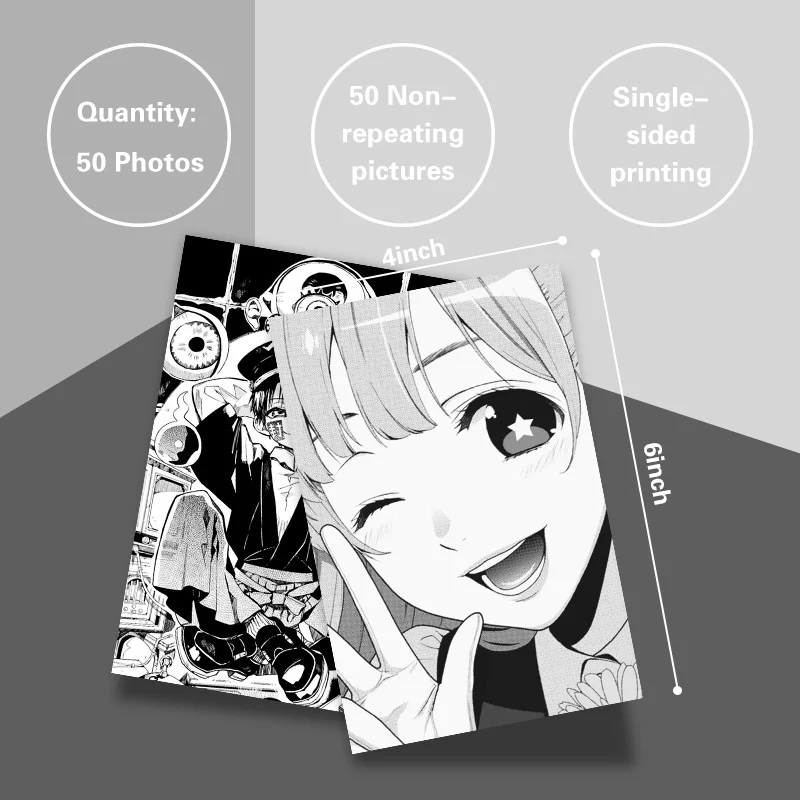50Pcs Anime Manga Panels Poste - Cabinet Scraper Set บทวิจารณ์และราคา