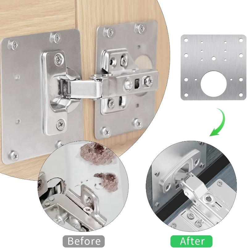 Cabinet Door Hinge Repair Plat - Cabinet Scraper Set บทวิจารณ์และราคา