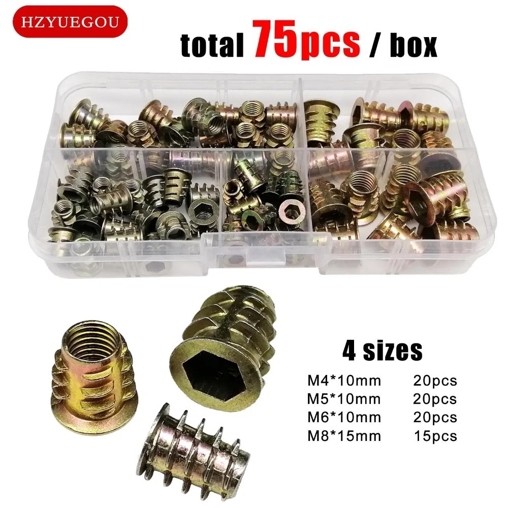 165/75/55pcs Threaded Insert N - Cabinet Scraper Set บทวิจารณ์และราคา