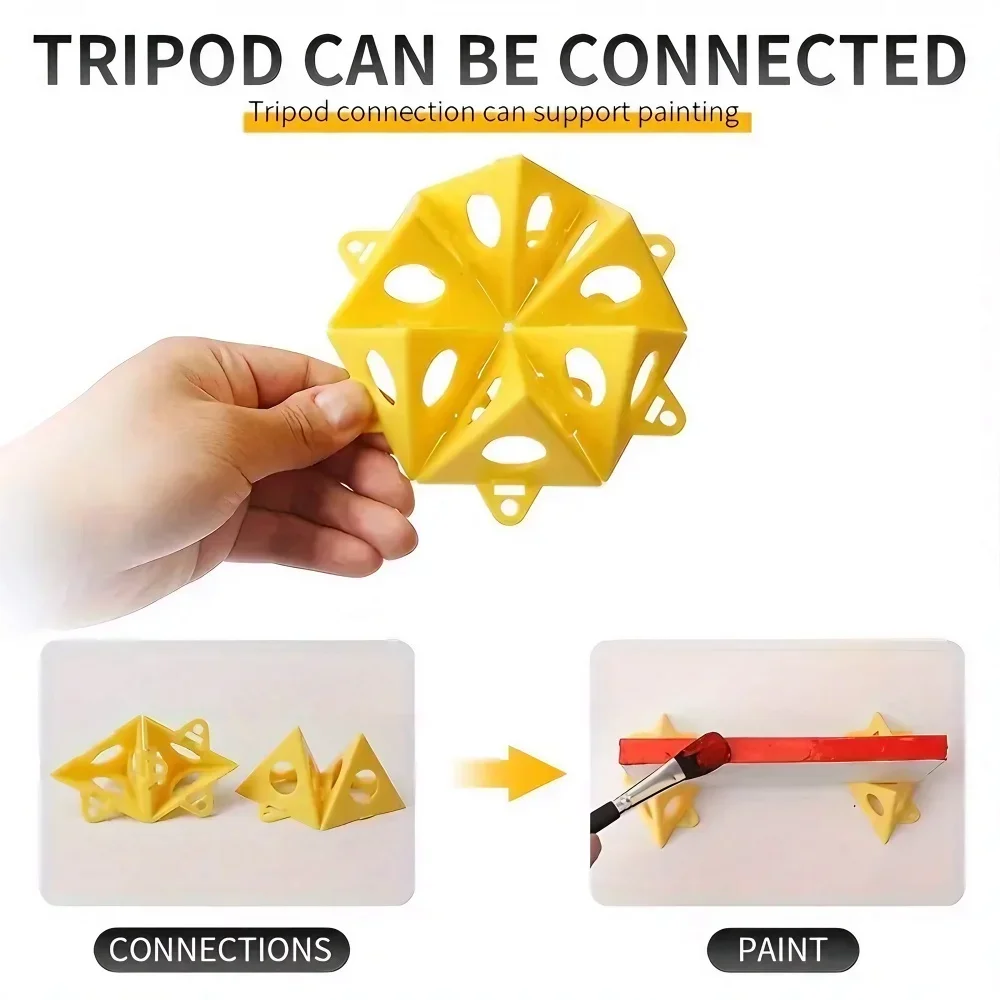 10PCS Triangle Spray Painting  - Woodworking Projects Art บทวิจารณ์และราคา