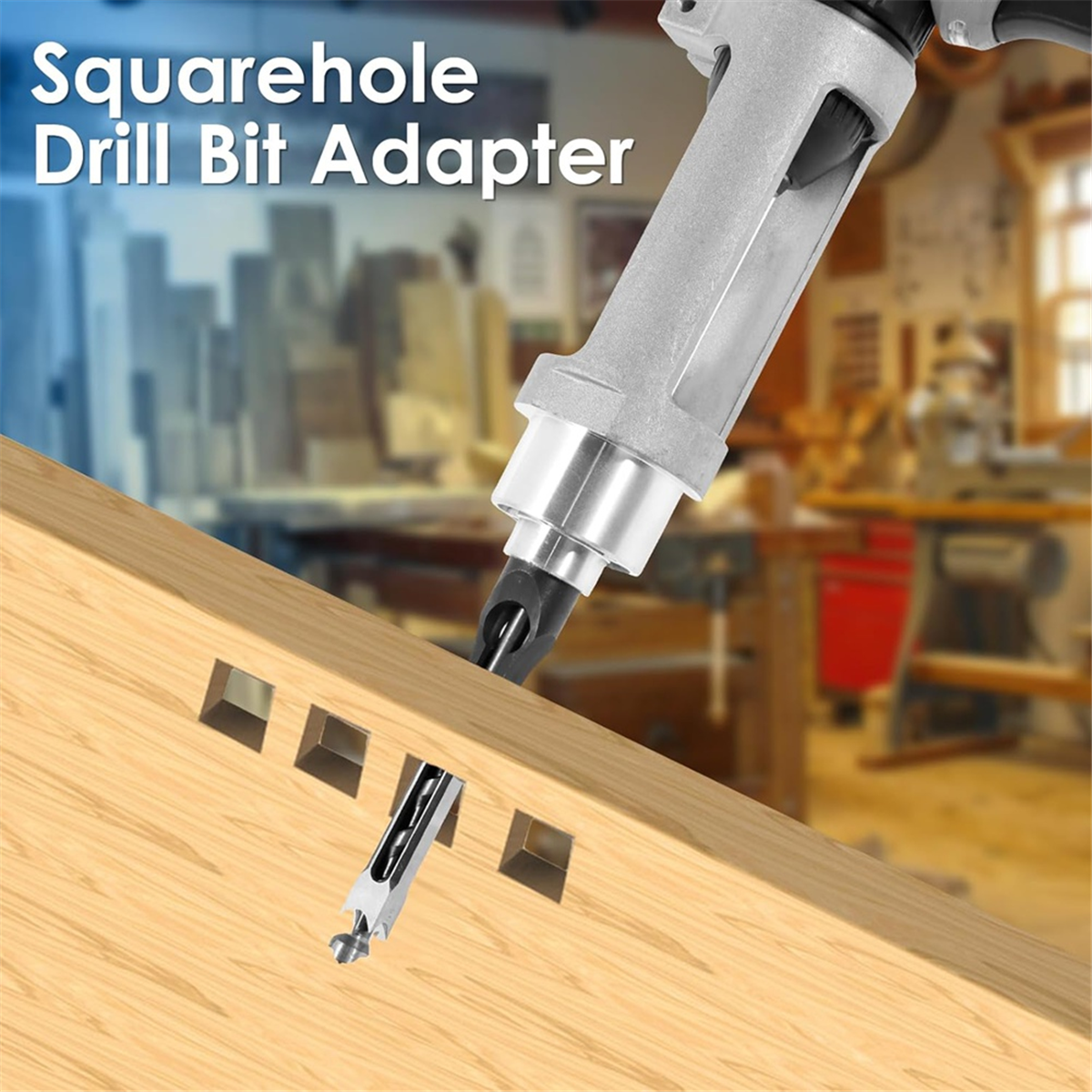 ABNJ Square Hole Drill Bit Ada - Woodworking Drill บทวิจารณ์และราคา