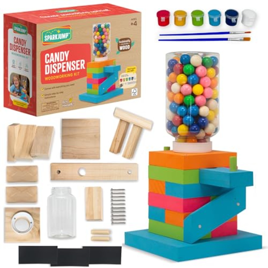 Candy Dispenser Woodworking Ki - Wood Woodworking บทวิจารณ์และราคา