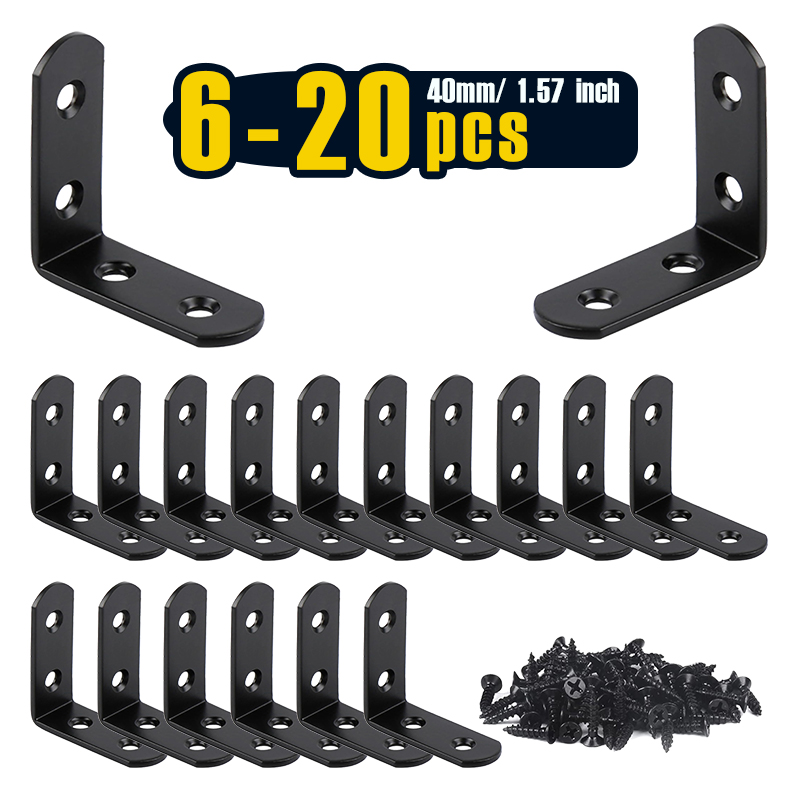 6-20 Pcs L Bracket Stainless S - Woodworking X Brace บทวิจารณ์และราคา