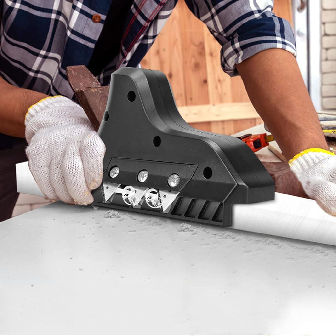 Plasterboard Quick Cutter Boar - Woodworking Edge Corner Planer บทวิจารณ์และราคา