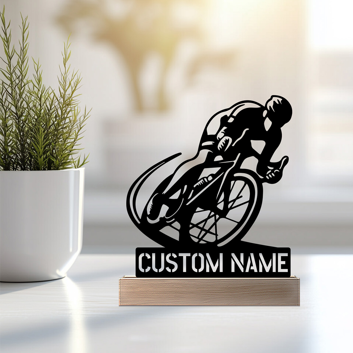 1pc Modern Diagonal bicycle Cu - Wood Woodworking บทวิจารณ์และราคา