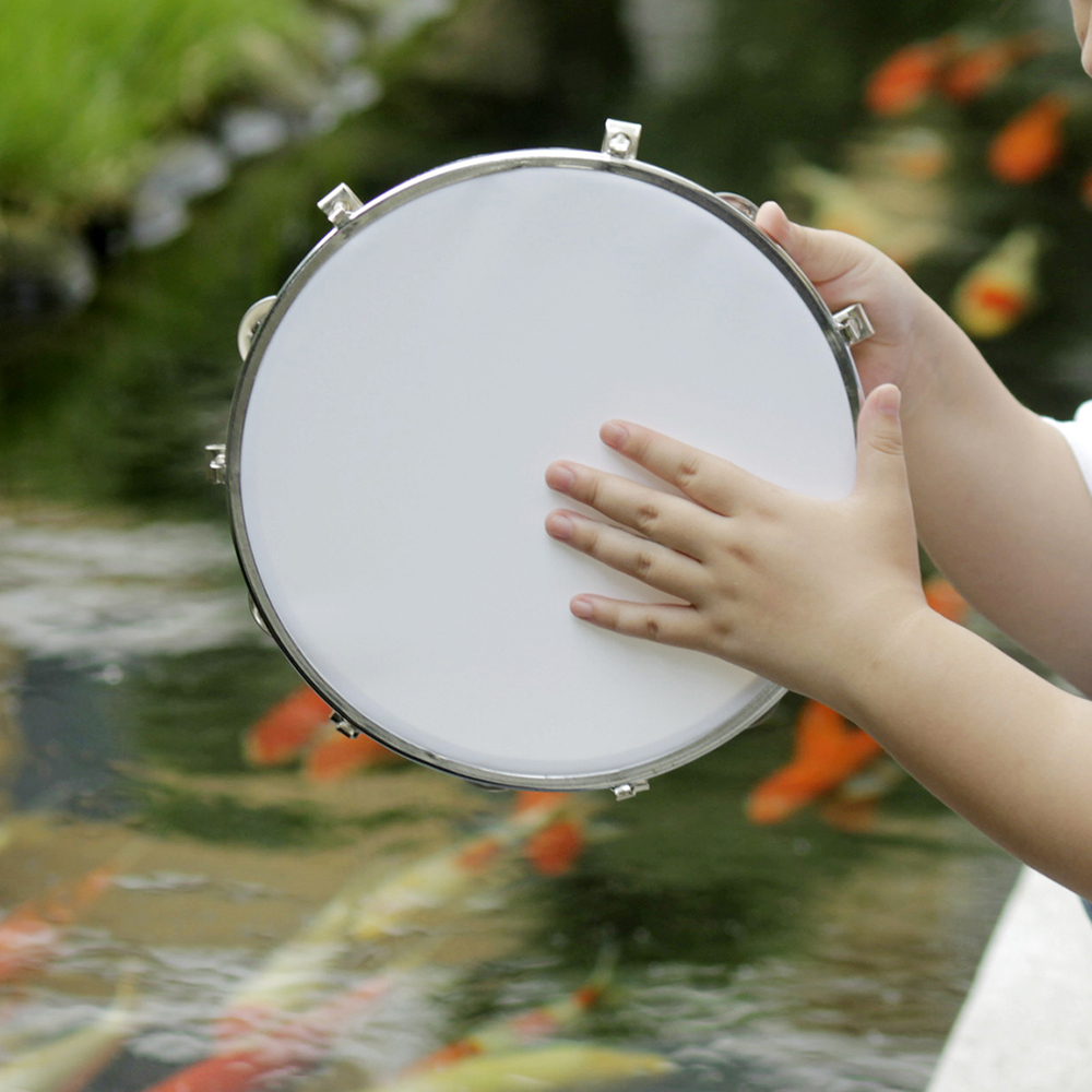 10 Inches Tambourine Adjustabl - Woodworking Kids Toys บทวิจารณ์และราคา
